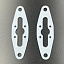 Комплект прокладок RAVE клапана Polaris 500 XC SP (2002-2007) (KINETIX)