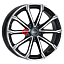 Диск MAK 8x18/5x112 ET40 D66,45 DaVinci Black mirror