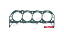 Прокладка головки блока цилиндров Volvo Penta GM 454 (7.4L), Recmar