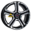 Диск Yamato 7,5x17/5x112 ET43 D57,1 Kataki (Y745) MBFP