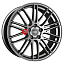 Диск Rial 9,5x21/5x112 ET22 D66,5 KiboX Metal Grey