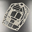 Прокладка дейдвуда Yamaha 115-225 (Omax)