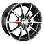Диск LS 6x15/4x100 ET45 D73,1 536 BKF (конус)