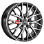 Диск LS 6,5x16/5x100 ET38 D57,1 1369 BKF (конус)
