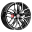 Диск iFree 7x17/5x105 ET42 D56,6 Аскет (КС1072) Блэк Джек