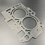 Прокладка под головку Yamaha F20-25 (Hidea F20-25) (PREMARINE)