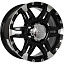 Диск LS 212 R16x7 6x139.7 ET38 CB100.1 BKF