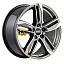 Диск Fondmetal 8x18/5x112 ET29 D66,5 Hexis Glossy Titanium Machined