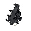 RAMRU-30958 Держатель QG с демпфером для смартфона на руль мотоцикла