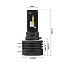 H15 Optima LED QVANT,12-24V, 2 лампы