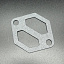 Прокладка паронитовая GASKET @5 (8M0119616) (Quicksilver)