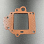 Прокладка глушителя Yamaha 9.9-15 Old (Omax)