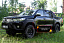 Расширители колёсных арок (вынос 25 мм) Toyota Hilux 2015-2018