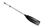 Весло разборное 180 см, широкая лопасть, черное
