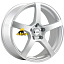 Диск Alcasta 6x15/5x105 ET39 D56,6 M32 Sil