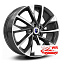 Диск КиК Роквуд  R17x7 5x108 ET45 CB60.1 Almaz_black