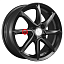 Диск СКАД 6x15/4x98 ET38 D58,6 Osaka (КЛ317) Черный бархат