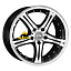 Диск LS 7,5x17/5x112 ET45 D57,1 322 BKF
