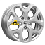 Диск K&K 6,5x16/5x112 ET50 D57,1 КС869 Сильвер