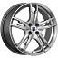 Диск КиК Солар R17x7 4x100 ET41 CB60.1 Dark_platinum