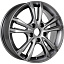 Диск КиК Samara R16x6 5x114.3 ET50 CB67.1 Dark_platinum