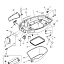 Резинка ручки капота Yamaha 30 (6J8-42831-00) (Yamaha)
