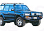 Бампер передний ARB DELUXE под лебедку Toyota Land Cruiser 80