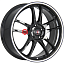 Диск Alcasta 6,5x15/5x114,3 ET43 D66,1 M30 BKWS