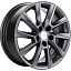 Диск KHOMEN KHW1507 (15_Polo) R15x6 5x100 ET40 CB57.1 Gray