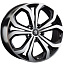Диск Replay MZ120 R19x7.5 5x114.3 ET45 CB67.1 BKF