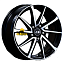 Диск LS 7x17/5x100 ET55 D56,1 1290 BKF (конус)