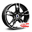 Диск КиК Солар R17x7 5x112 ET45 CB66.6 Almaz_black