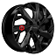 Диск Khomen Wheels 5,5x14/4x100 ET43 D67,1 KHW1402 (Solaris/Logan/Rio) Black