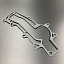 Прокладка под блок Yamaha F4-6 (6BX-45113-00) (Yamaha)