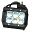 Фара Xtrem-Light 18Вт, 100х100х60мм, 6 диодов, 12В