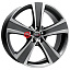 Диск MAK 8x18/5x114,3 ET40 D76 Fuoco 5 Ice Titan