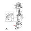 Болт крепления дейдвуда Yamaha 75-90, F25 (90119-08M80) (Yamaha)
