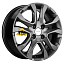 Диск Khomen Wheels 6x15/4x100 ET46 D54,1 KHW1503 (Rio) Gray