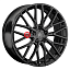 Диск Replay 8x19/5x112 ET43 D66,6 MR251 BK (конус, C570)