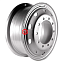 Диск Asterro 8,5x24/10x335 ET166 D281 M22 Sil (2401B) Самосвал