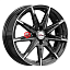 Диск iFree 6x16/4x100 ET45 D56,6 Хит (КС1081) Блэк Джек