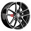 Диск LS 7,5x17/5x108 ET33 D65,1 1360 BKF (конус)
