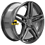 Диск Alutec 6,5x17/5x112 ET38 D66,5 M10 Metal Grey