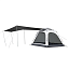 Палатка Naturehike Ango 3-местная, быстросборная, серая
