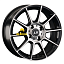 Диск LS 6,5x15/4x100 ET40 D73,1 820 BKF
