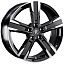 Диск Replay TY362 R19x7.5 5x114.3 ET40 CB60.1 BKF