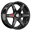 Диск LS 8x17/4x100 ET35 D60,1 1330 BK (конус)
