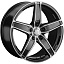 Диск LS 1337 R18x8 5x127 ET45 CB71.6 BKF