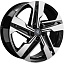 Диск Replay KI373 R19x7.5 5x114.3 ET51 CB67.1 BKF