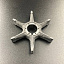 Крыльчатка помпы охлаждения Yamaha 25-30 Old (Omax)